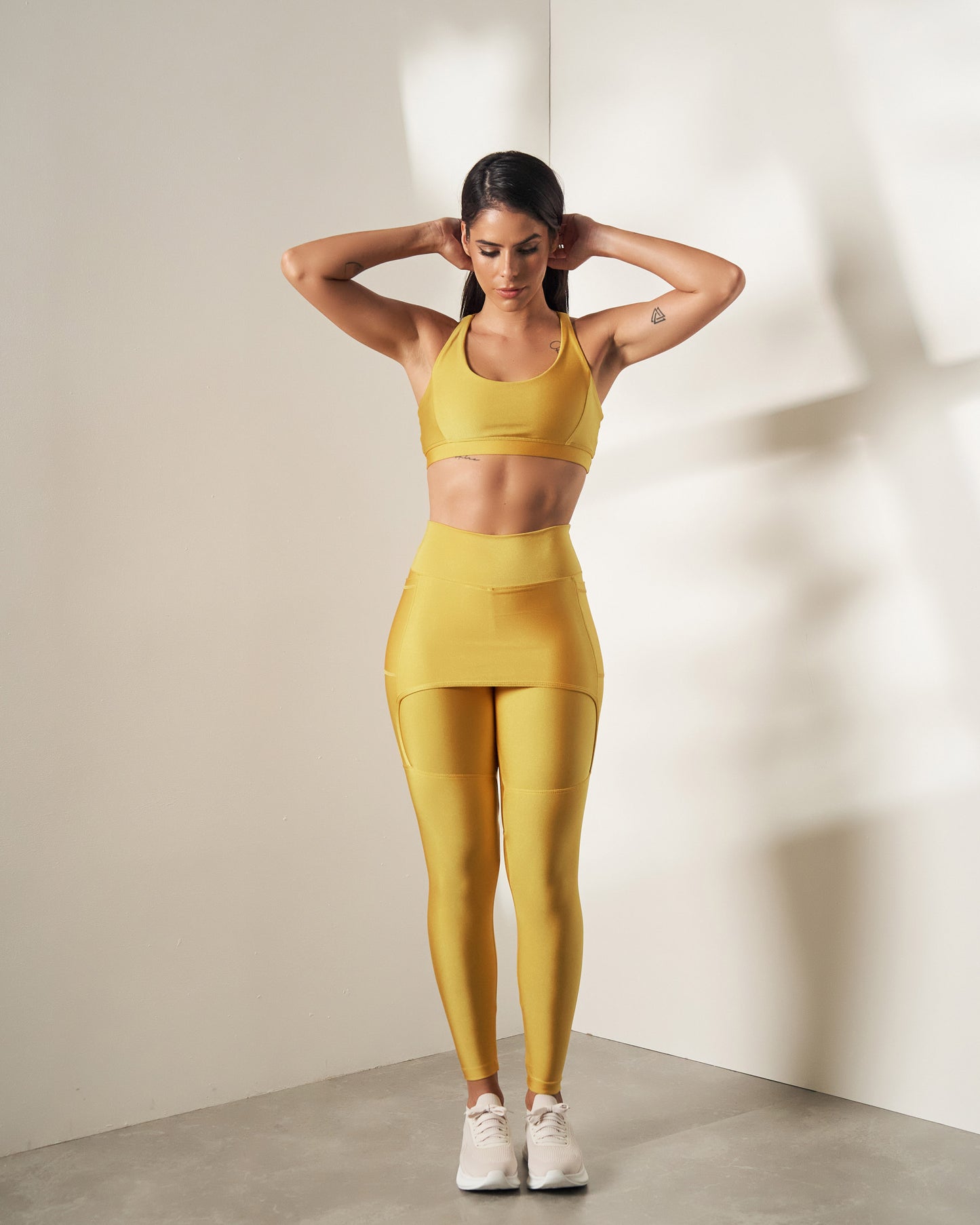 SKIRTED LEGGING POCKETS
